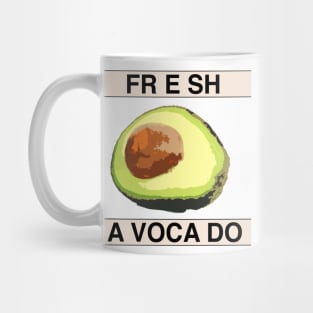 Fresh Avacado. Funny vine design Mug